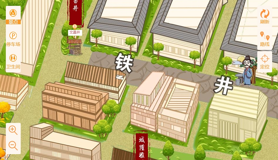 禹州智慧景区：手绘地图与语音导览的完美融合