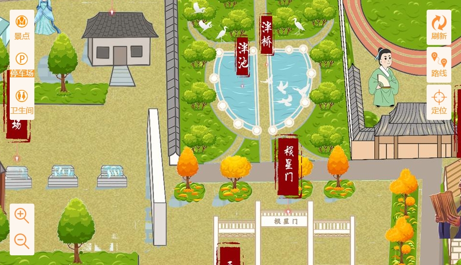 禹州手绘地图景区语音讲解导览系统：智慧景区建设的基石